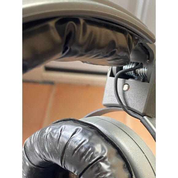 RARE Vintage Telex Air 3000 Pilot Aviation Head Set - Picture 9 of 9